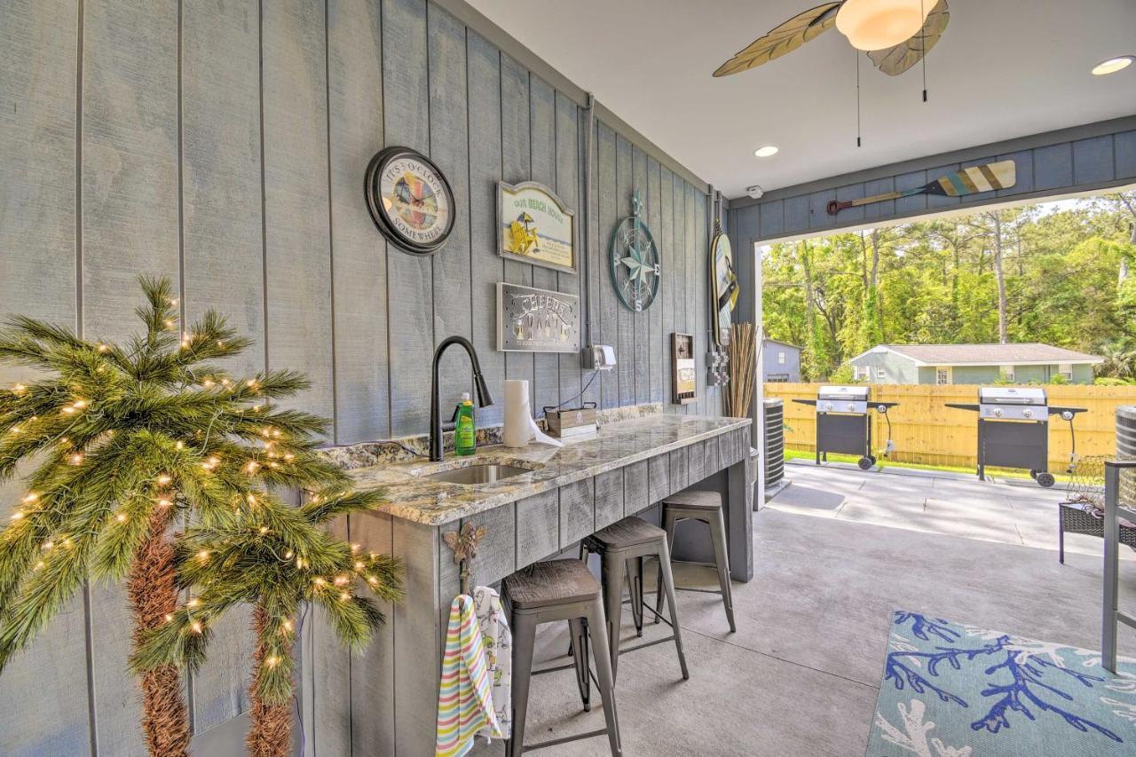 Ocean Isle Beach Home With Shared Lanai And Grill Ngoại thất bức ảnh